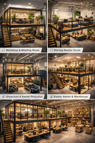 Mezzanine Ruang Kantor di Grogol