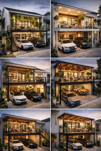 Mezannine Teras Rumah Keren di Grogol